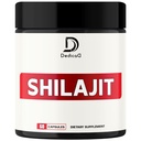 1000Mg Shilajit Pure Himalayan Organic Capsules - Sisältää luonnon Fulvic, Hummerihappo & 85 Muut - Shilajit täydentää kehon tasapaino, sydänterveys, aivojen ja immuunijärjestelmän tuki - 60 kreiviä