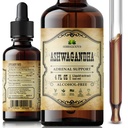 Ashwagandha lisäravinteet ... Organic Withania Somnifera Root Extract Liquid Drops ...