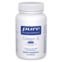 Puhtaat kapselit Kollageeni JS - Ihon ja Joint Health* - 1000 mg Hydrolysed Biocell Collagen - Gluteeniton & ei-GMO - 60 kapselia