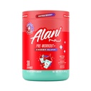 Alani Nu Pre Workout + Powder Cherry Slush, Extra Boost, Sugar Free, 300mg Koffein, L-Theanin, Beta-Alanine, Citrulline, 30 portioner