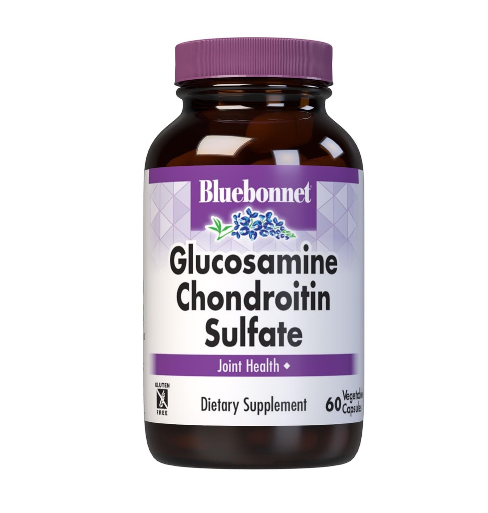 BlueBonnet Glukosamiini Kondroitiini Sulfaattilisä, 60