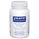 Rena inkapslingar Pro-Resolve Omega | Omega-3 fettsyror för kardiovaskulär hälsa | 60 Softgel kapslar