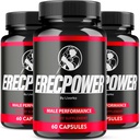 (3 Pack) Erecpower miesten lisäkapseleita, Erecpower Piills Kaikki luonnolliset ainesosat, Erecpower Original Advanced Formula, Erecpower Vitamiini tuki, Ericpower Reviews, 180 kapselia 3 kuukautta