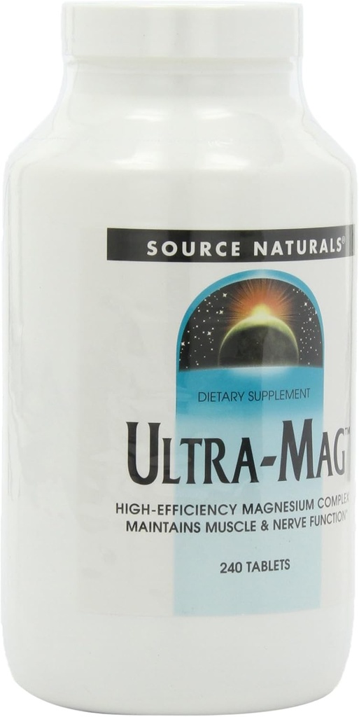 Source Naturals Ultra-Mag, 240 tablettia (pakkaus 2)