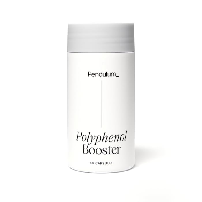Pendulum Polyfenol Booster, Antioxidant från Superfoods, fördelaktiga växtföreningar för god hälsa, hjälper till att öka Akkermansia Muciniphila för män och kvinnor (60 kapslar, 1-pack)