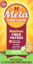 Metamucil Fiber Wafers Apple Crisp 24 Kukin (Pack of 6)