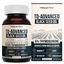 Black Seed Oil Softgels | 5% Thymoquinone - TQ-Advanced® | High Potency - 500 mg per kapsel - 15:1 Koncentrat från Nigella Sativa Extract, Raw Form, Vegan Formel, Glass flaska (60 Softgels)