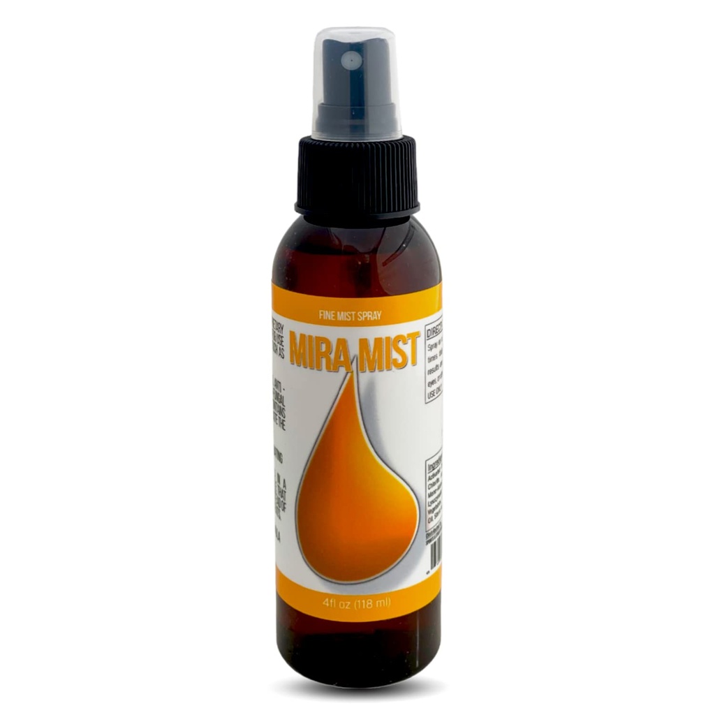 Miramist - Acne Spray for Body & Face - Sunburn Relief for Men Naiset Teens - Topical Hormonal Acne Solution for Pimples & Blanders - Sisältää Aloe Vera, MSM, Silver, Sinkki & Kupari