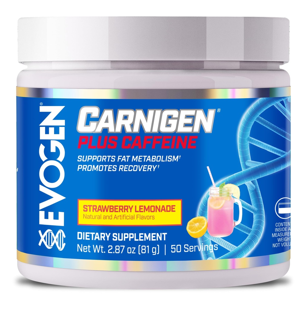 Evogen Carnigen Plus kofeiini - Premium Carnitine Powder 