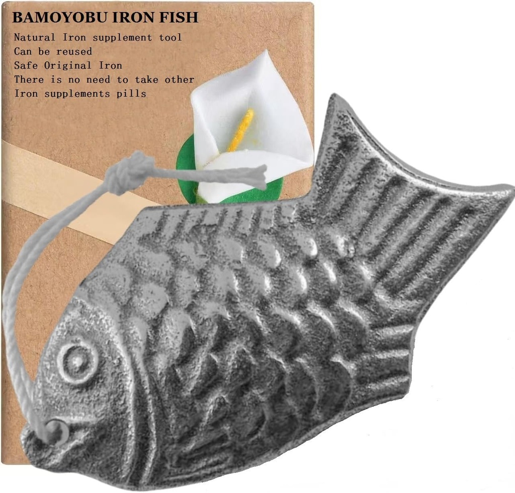 Iron Fish Cooking Tool Safe Original Silitysrauta ruokasi ja juomasi, täydentää vähentää raudanpuuteriskejä Vegans Urheilijat Raskaana naiset ja lapset, äitienpäivä lahjat