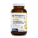 Metagenics OmegaGenics EPA-DHA 500 - High Potency Fish Oil Supplement för kardiovaskulär hälsa * - Sustainably Sourced & Purity Tested - Non-GMO & Gluten-Free - 120 Softgels