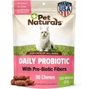 Pet Naturals Daily Probiotic för katter, 30 Chews - Digestive och Immune Support Supplement för katter