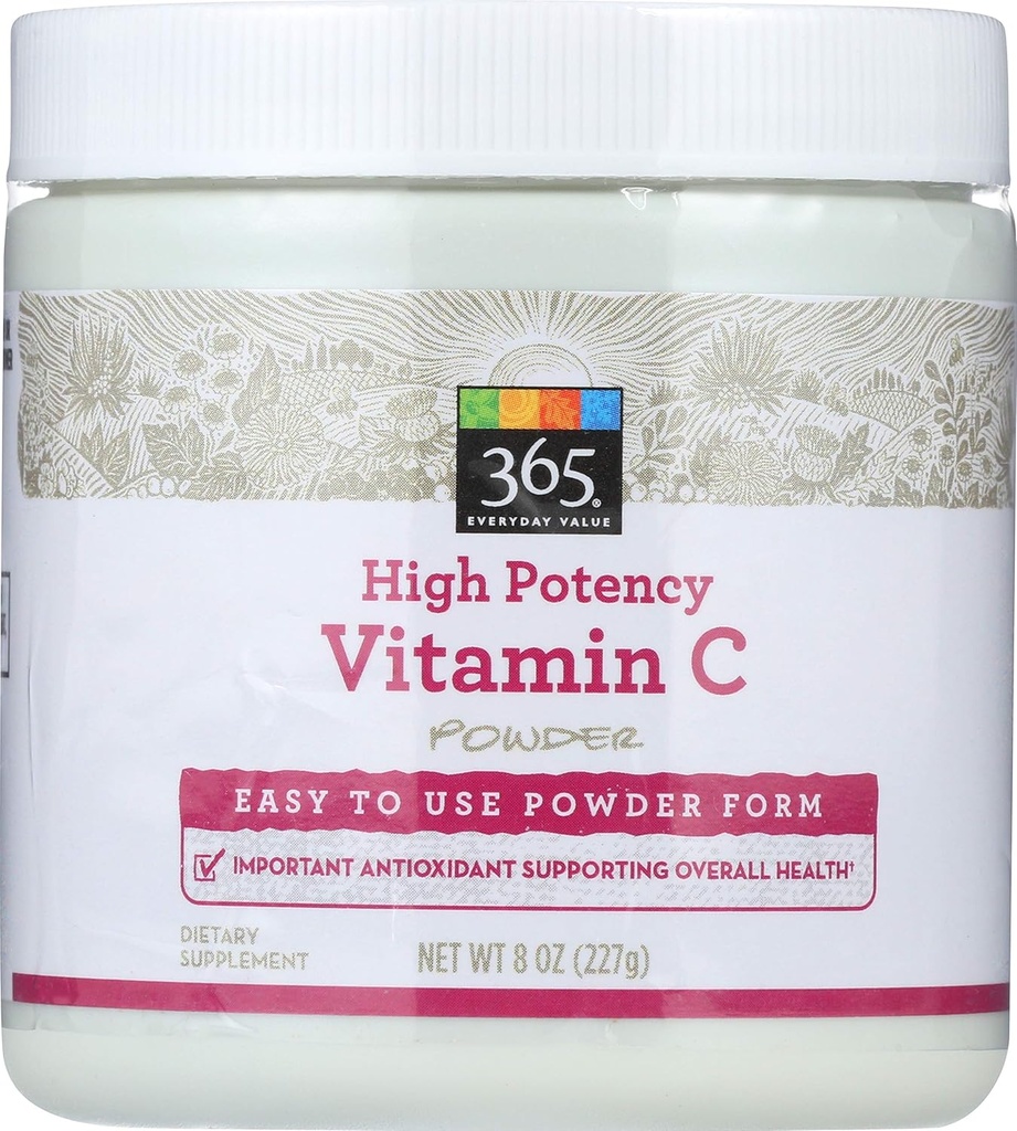 365 by Whole Foods Market, High Potency C-vitamiinijauhe, 8 oz