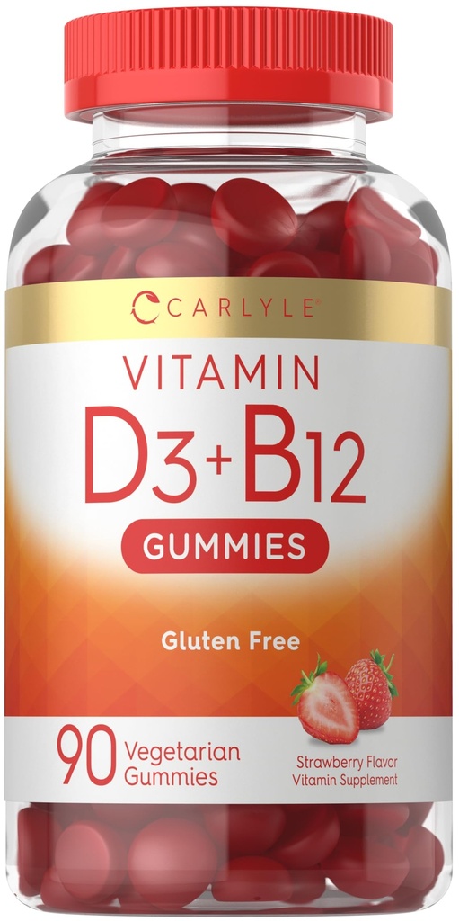 Carlyle-vitamiini D3 + B12 Complex Gummies 