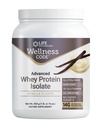 Life Extension Wellness Code Advanced Whey Protein Isolate - Vanilla Flavor -Protein Shake Mix Powder for Muscle Growth & Immuno Health Support - Gluteeniton, ei-GMO, Sokeriton - 454g - 20 Tarjoilu