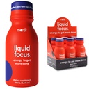 Lisää Labs Liquid Focus, Nootropic Smart Drink Powerful Antioxidants & Adaptogenic Herbs for Energy and Concentration, 150mg kofeiini (Pack of 6)
