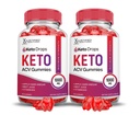 Perustellut laboratoriot (2 Pack Keto Drops Keto ACV Gummies Advanced Formula 1000MG Muotoiltu granaattiomenalla Beet Juice Powder B12 Vegan Non GMO 120 Gummys