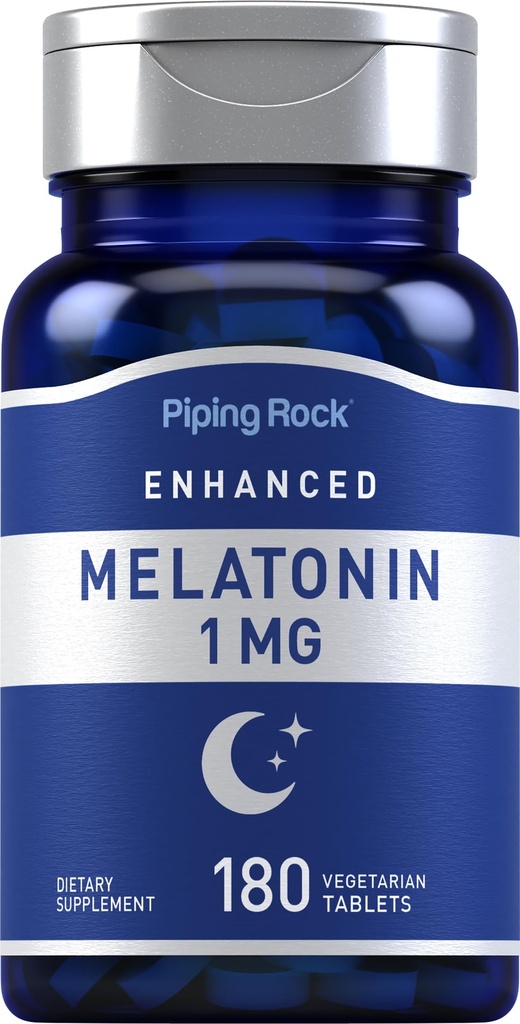 Piping Rock Melatoniini 1 mg 180 tablettia