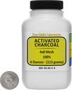 Aktiivihiili [C] 100% ACS Grade Course Rakeet 4 Oz Space-Saver Bottle USA