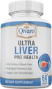Ultra Liver Pro Health - Maksan terveys tuki täydentää maidon ohdakkeen siemeniä, Artisokkauute & Voikukka Leaf Extract - Antioksidantti & Detox Support - 60 Vihanneskapselit