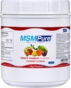 KALA HEALTH MSMPure Fruit Punch smaksatt grov MSM Powder Flakes - USA-Made MSM för gemensam hälsa, hudutseende och hår och nagelstöd - 2,2 lb, organisk svavel