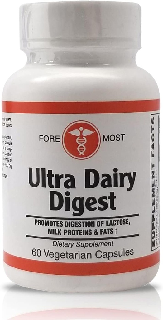Holistisk hälsa Ultra Dairy Digest 60 kapslar