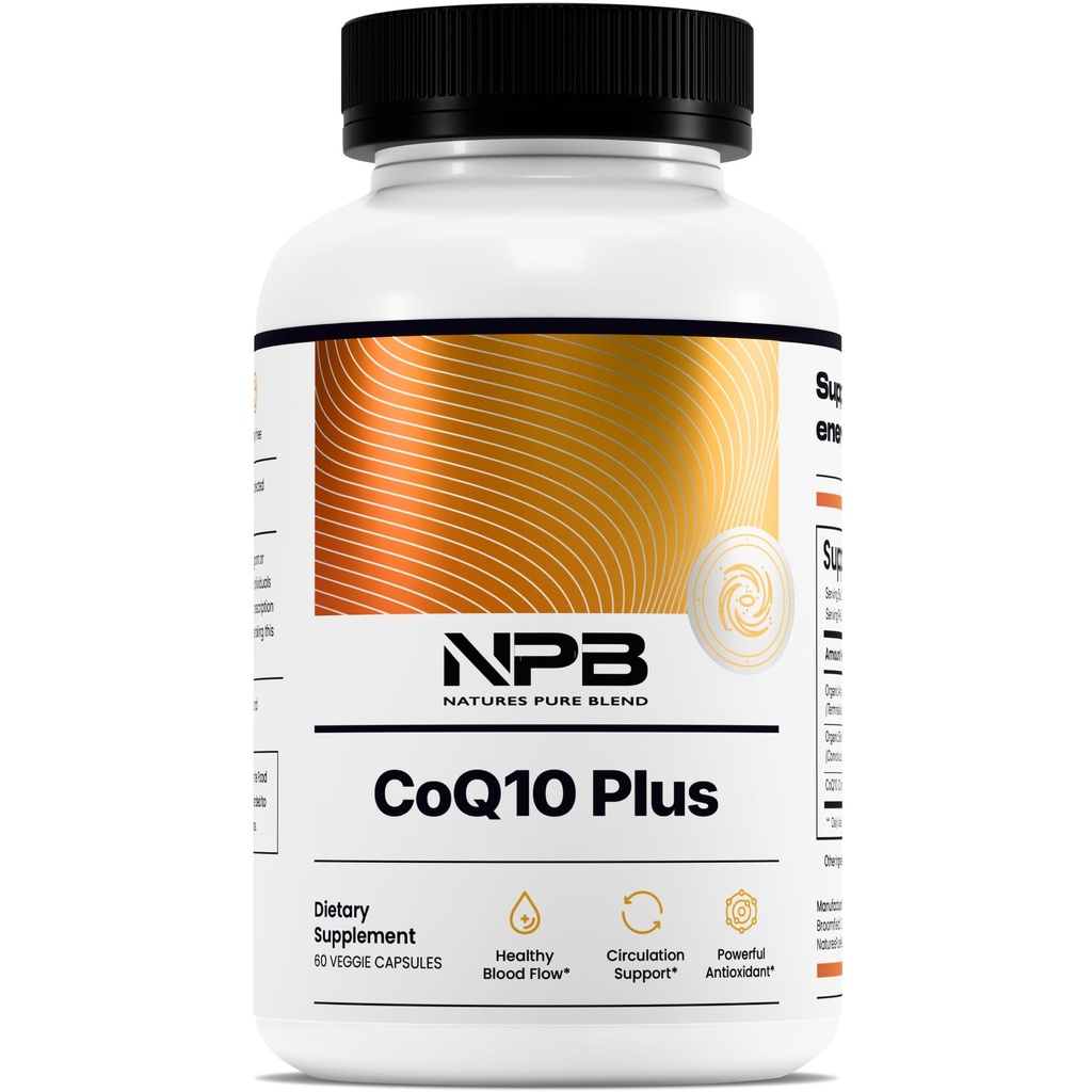 Nature's Pure Blend CoQ10 Plus 