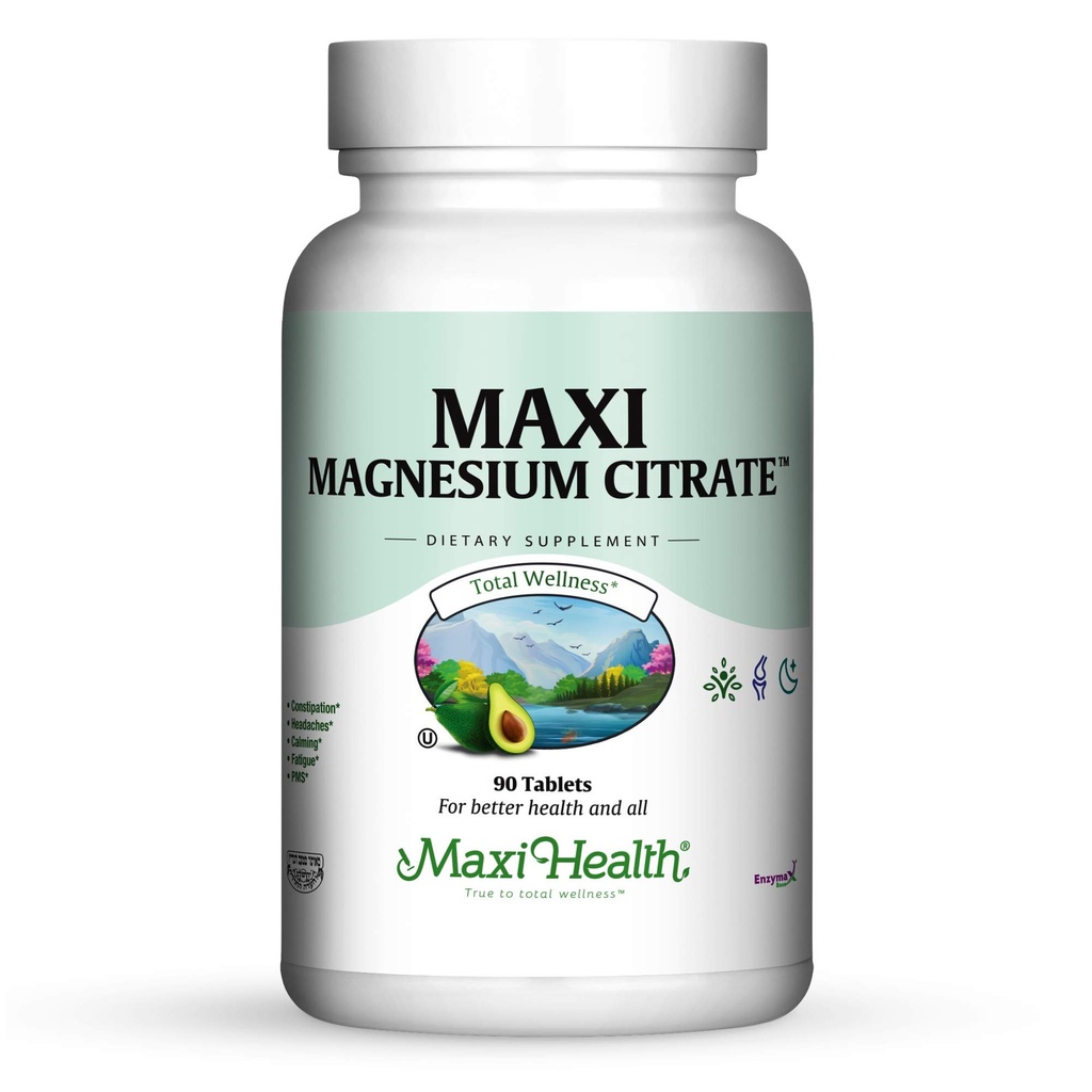 Maxi Health Maxi Magnesiumsilikaattilisä, 90 MCT