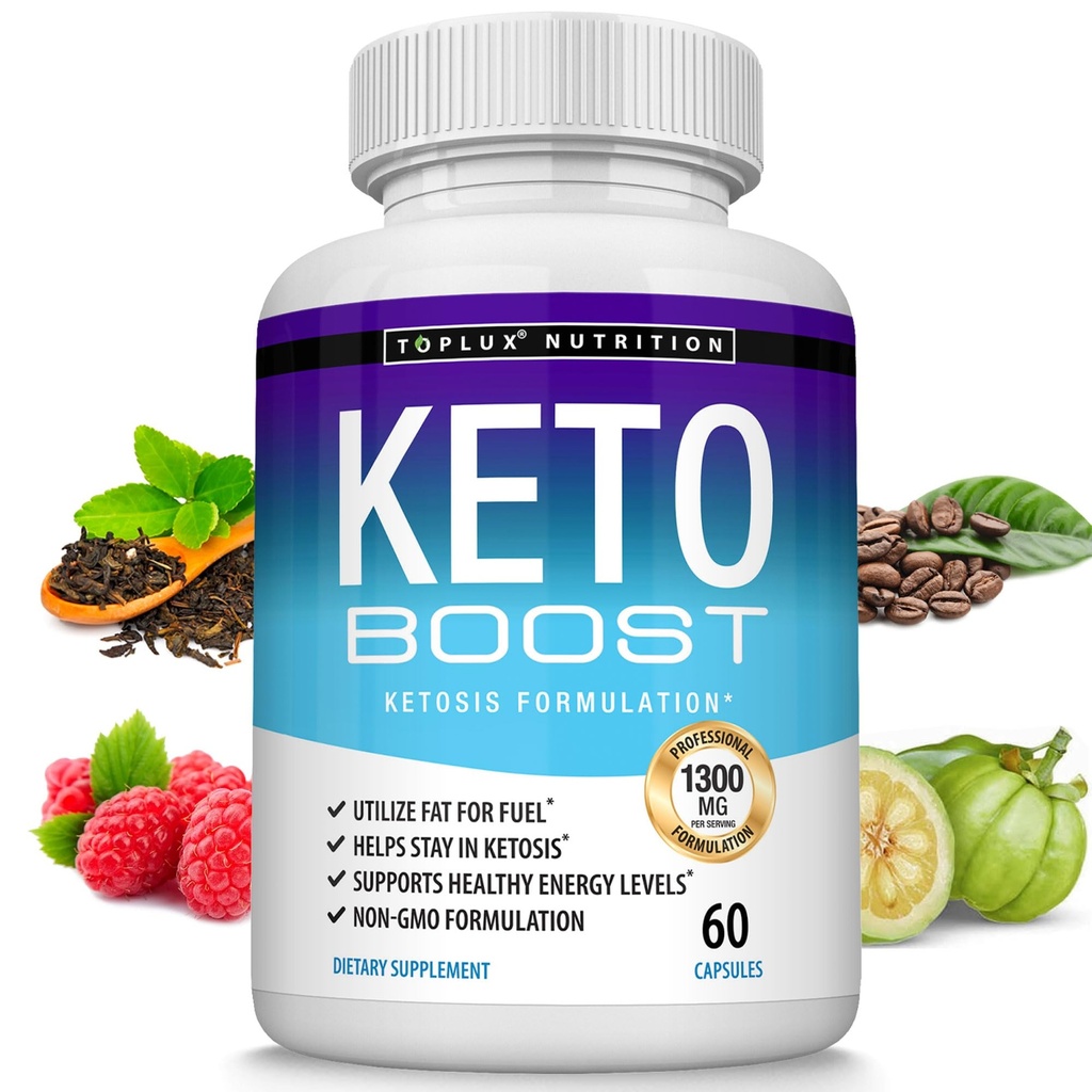 Keto Boost Diet Pills Ketosis Supplement - Natural Exogenic Keto Formula Support Energy & Focus, Advanced Ketones for Ketogenic Diet, Keto Diet Pills, miesten naisten