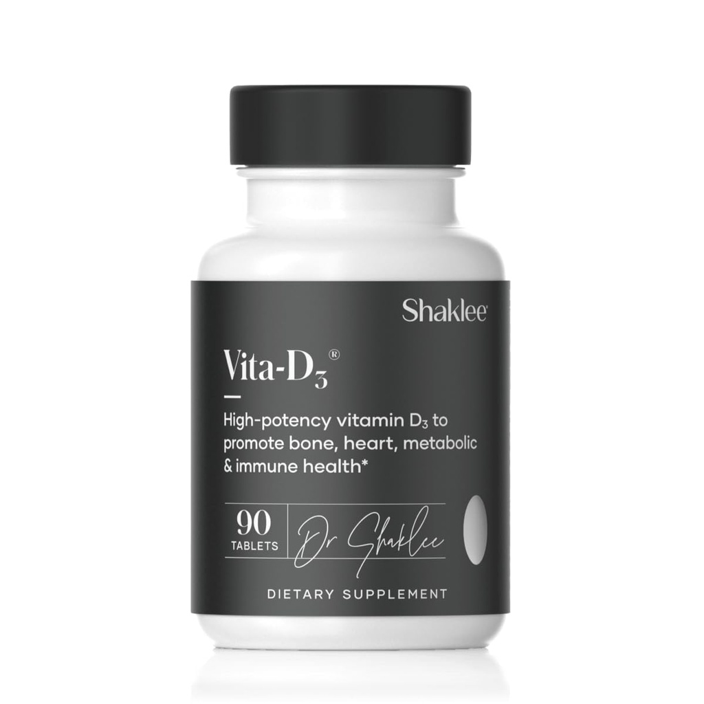 Shaklee - Vita- D3® 2000 IU - Korkeatehoinen D3-vitamiini luulle, sydämelle ja immuuniterveydelle D-vitamiini, parantaa kalsiumin imeytymistä ja yleistä hyvinvointia