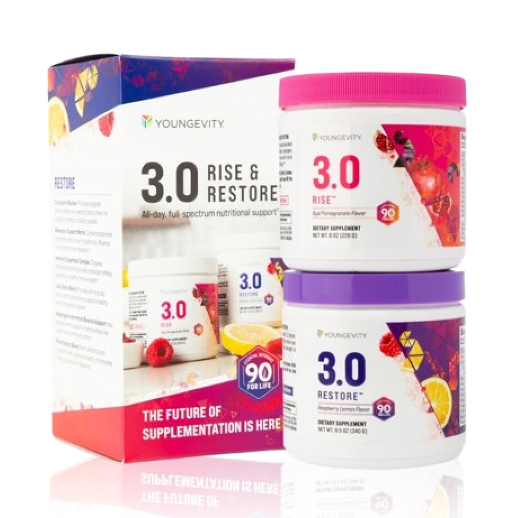 Youngevity Beyond Tangerine 3.0 Nouse & Palauta 