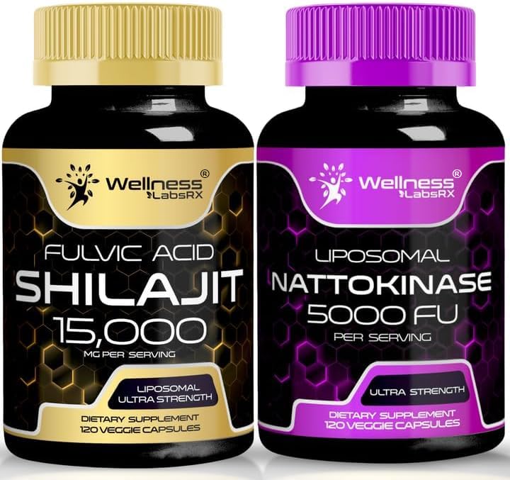 Nattokinase Supplement Capsules - 5000 FU - Enzymer från Pure Japanese Natto Extract
