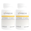 Integratiiviset hoidot Puskuroitu C-vitamiini - Antioksidantti Support Supplement for Healthy Skin & Connect Tissues* - Vegaani & Gluteeniton - 60 kapselia (2 pakkaus)
