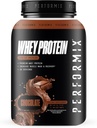 PERFORMIX - Whey Protein Isolate Blend - 24g Protein - 5,4g BCAAs - 110 kalorier - Muscle Building & Post Workout Recovery - 100% Whey Protein Powder - 1,98 lbs - 30 portioner - Choklad
