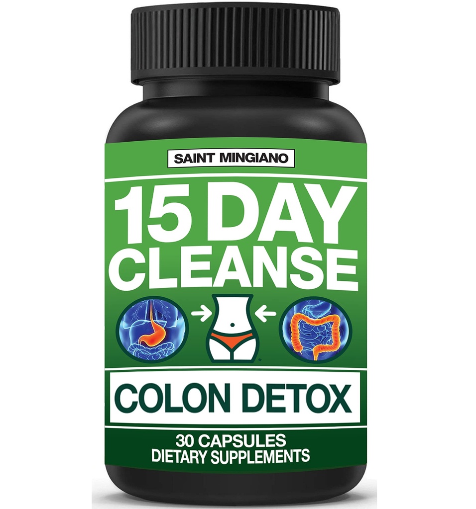 15 Päivä puhdistaa Colon Detox luonnon laksatiivi ummetus ja turvotus. 30 pillereitä detoxify & Boost Energy ... Extra-vahva Senna Leaf täydentää... Vahva joillekin ihmisille.