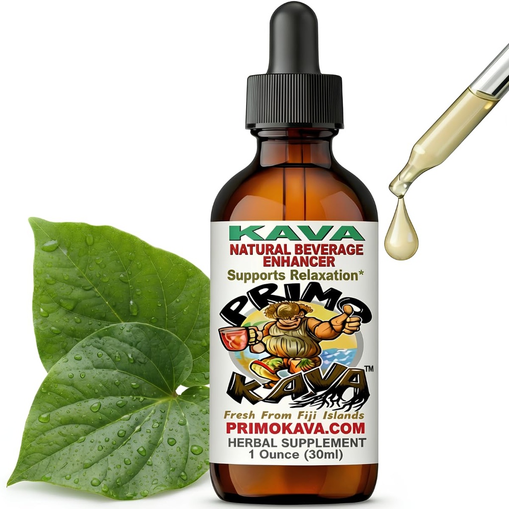 Kava Drops ... Vesiliukoinen Kava-uute ... Tincture-juomanparantaja...