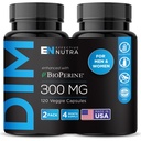 Tehokas NUTRA Dim täydentää 300 mg BioPerine - Extra Strength Estrogeeni estoaine miehille ja naisille - Hormoni & aineenvaihdunta tuki - 4 kuukauden tarjonta