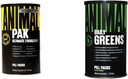 Animal Pak - Convenient All-in-One Vitamin & Supplement Pack - Zink & Greens Pak - Chlorophyll