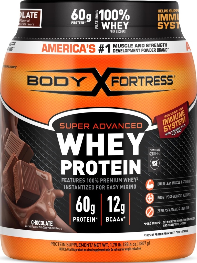 Body Linnoitus 100% Whey, Premium Protein Powder, suklaa, 1,78lbs