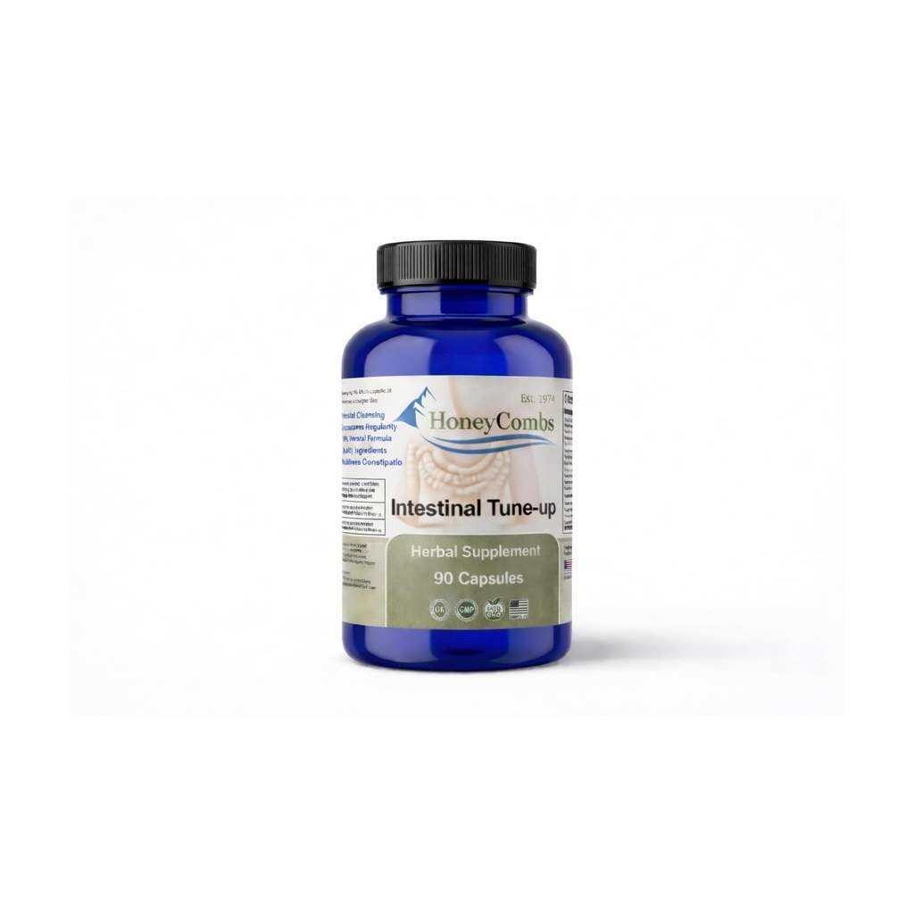 HoneyCombs Intestinal Tune-Up ... Herbal Bowel Detox and Natural Ummetus Relief 