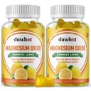 Magnesiumoksidi Gummies 400 mg, magnesiumoksidipurutabletti täydentää aikuisille ja lapsille, hermoille, lihaksille, luun ja sydämen tuki, muu kuin GMO, Pektiini, Vegan, 120