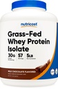 Nutricost Grass-Fed Whey Protein Isolate (Chocolate) 5LBS - ei-GMO, Gluteenittomat, luonnon makuja