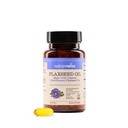NatureWise Flaxseed Oil 1200 mg, Fish Free Omega 3 6 9 med 720mg ALA, Kosttillskott för hjärthälsostöd - Organisk, kallpressad, icke-GMO - 30 Softgels[1-månaders leverans]
