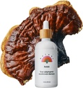 Rainbo - Reishi Mushroom Tincture - Dual Extract Mushroom Supplement - Immuunituki, mieliala, uni, neste Reishi Supplement, Vegan, Non GMO, 3.4 fl oz