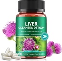 Maksan Cleanse & Detox pillereitä maksan terveydenhuollon korjaus - kanssa maito Thistle uute, voikukka juuri, inkivääri, punajuuri jauhe & vitamiinit - Luonnollinen maksa tuki, 60 vegan kapselia