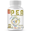 1500 MG Palmitoylethanolamide med Luteolin 98% och gurkmeja, High Absorption, Micronized Pea Supplement for Discomfort Management-US Made - 60 tabletter