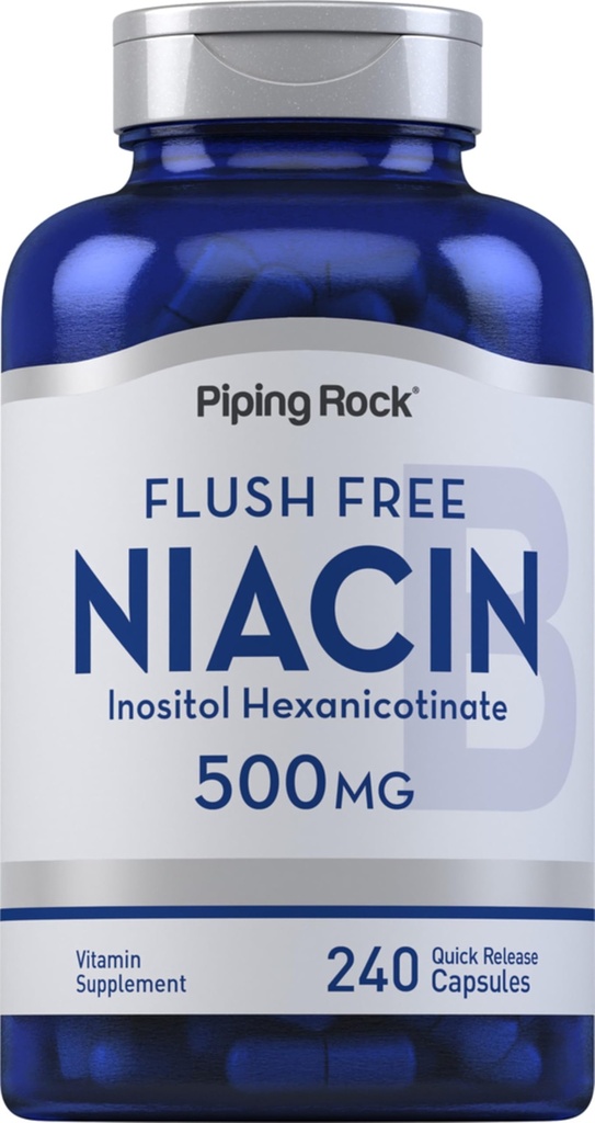 Piping Rock Niacin 500 mg 