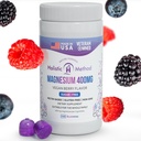 Magnesium Citrate Gummies - Sugar-Free, Vegan och icke-GMO för bättre sömn och avkoppling - No Sugar Alkohol - Magnesium Supplement för vuxna, tonåringar och barn - Mixed Berry - 240 Chews