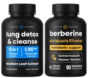 NutraChamps Täydellinen hengitys- ja aineenvaihduntatuki: Lung Cleanse & Berberine Duo