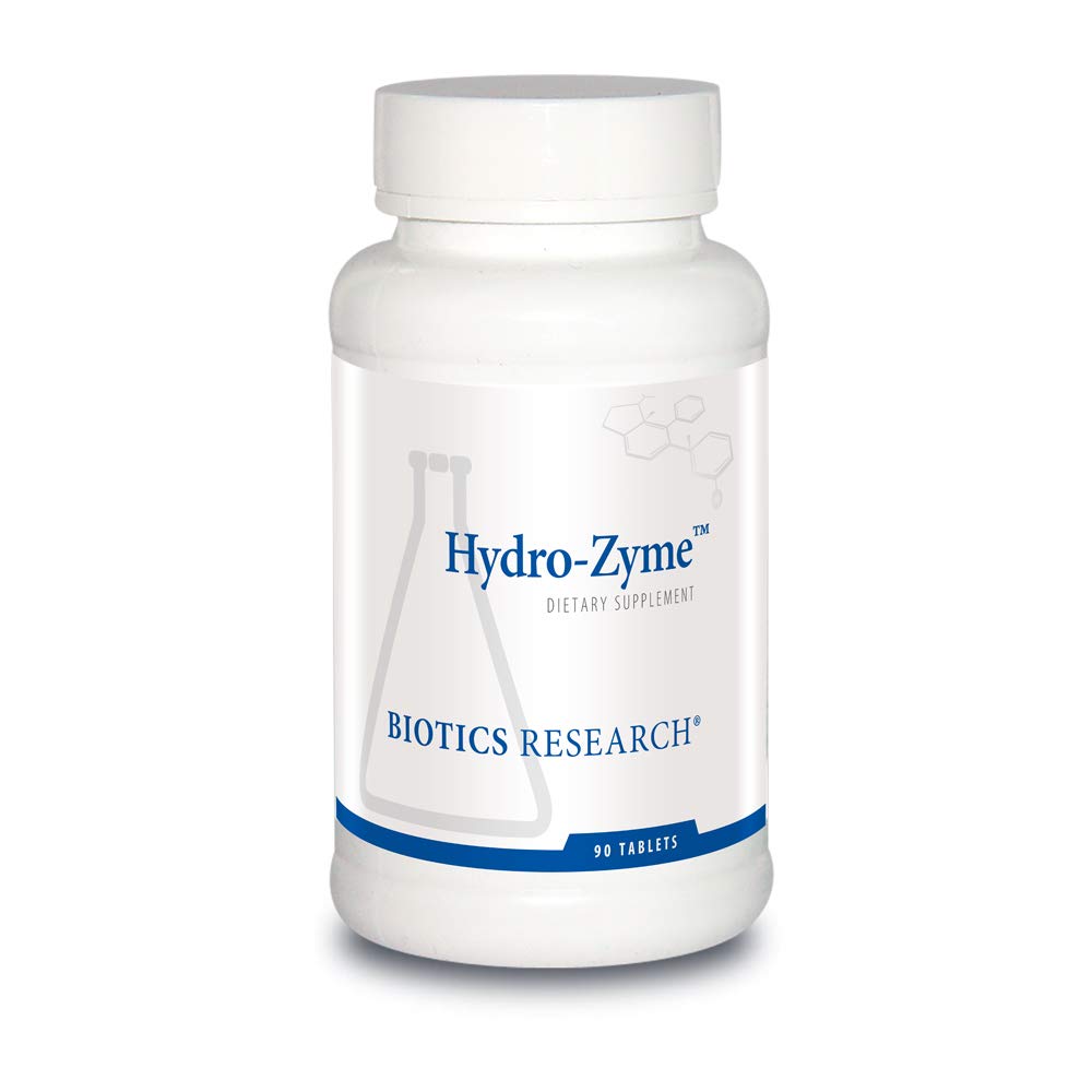 Biotics Research Hydro-Zyme Divegestive Support, sisältää betaine Hydrochlorothiazide, tukee terve mahalaukun pH 90 tablettia